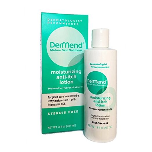 DerMend Moisturizing Anti Itch Lotion Target Care for Dry, Itchy, Mature Skin 8 Ounces