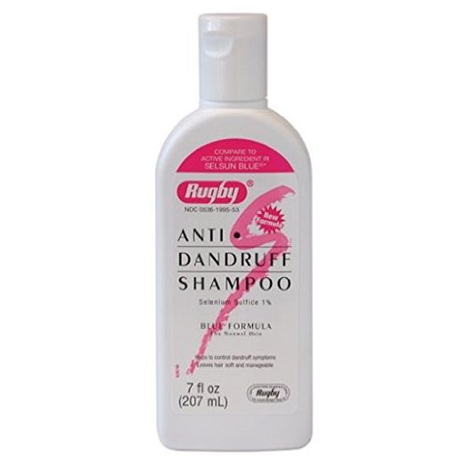 Rugby Selenium Sulfide Anti-Dandruff Shampoo 7 oz
