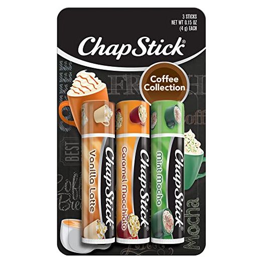 CHAPSTICK COFFEE COLLECTION, 3 STICKS