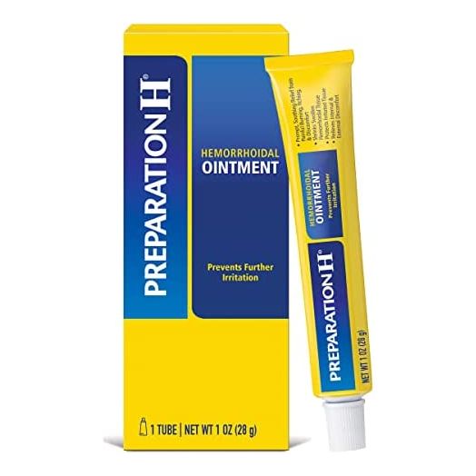 Preparation H Hemorrhoid Ointment, Itching, Burning and Discomfort Relief - 1 Oz Tube