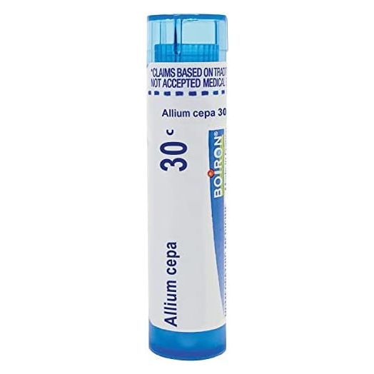 Boiron Allium Cepa 30C, 80 Pellets, Homeopathic Medicine for Runny Nose
