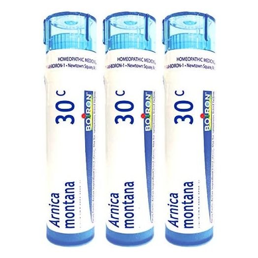 Boiron Arnica Montana 30c Homeopathic Medicine for Muscle Pain and Stiffness - Pack of 3 (240 Pellets)