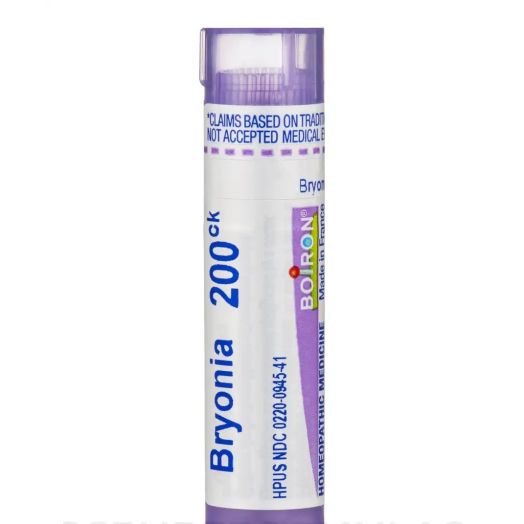 Boiron Bryonia 200Ck Homeopathic Medicine for Muscle & Joint Pain, 80 Pellets