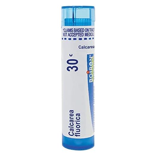 Boiron Calcarea Fluorica 30C, 80 Pellets, Homeopathic Medicine for Sprains