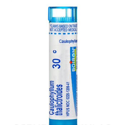 Boiron Caulophyllum thalictroides 30C, 80 pellets, homeopathic Medicine for Menstrual Cramps