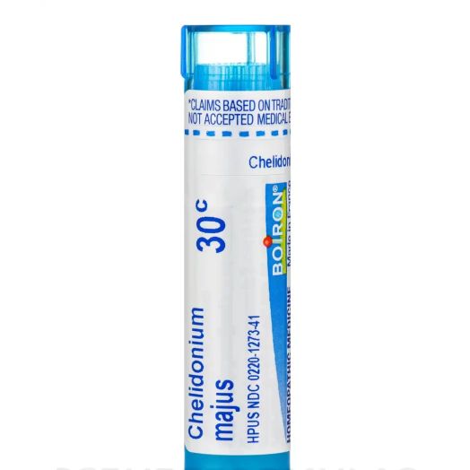 Boiron Chelidonium Majus 30C, 80 Pellets, Homeopathic Medicine for Indigestion and Nausea