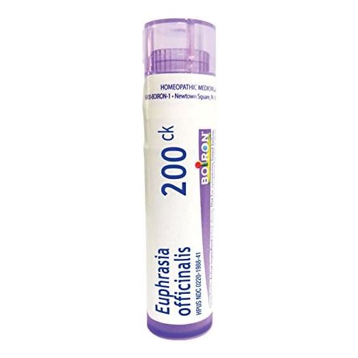 Boiron Euphrasia Officinalis 200Ck Homeopathic Medicine for Eye Discharge, 80 Pellets