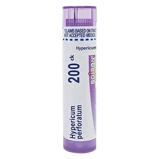 Boiron Hypericum Perforatum 200CK, 80 Pellets, Homeopathic Medicine for Nerve Pain