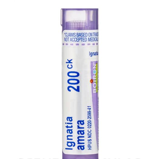 Boiron Ignatia Amara 200Ck Homeopathic Medicine for Stress - 80 Pellets