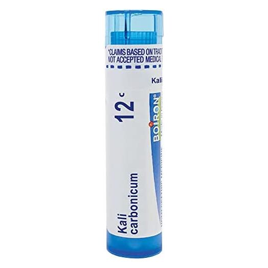 Boiron Kali Carbonicum 12C Homeopathic Medicine for Colds, 80 Pellets