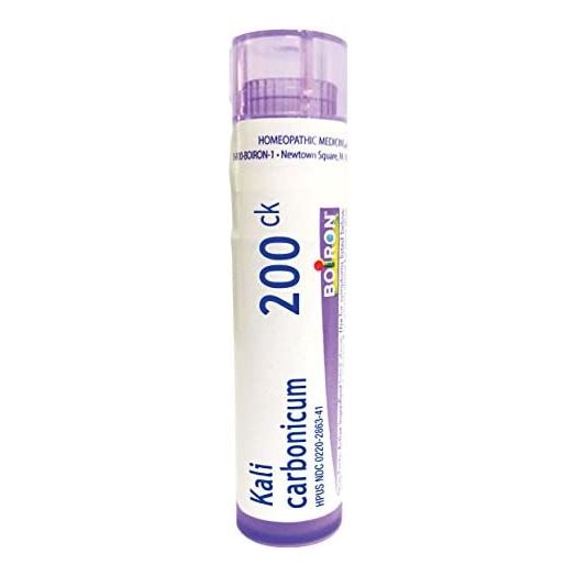 Boiron Kali Carbonicum 200Ck Homeopathic Medicine for Colds, 80 Pellets