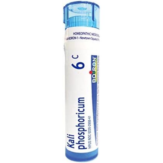 Boiron Kali Phosphoricum 6C, 80 Pellets, Homeopathic Medicine for Headache