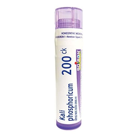 Boiron Kali Phosphoricum 200Ck Homeopathic Medicine for Headaches, 80 Pellets
