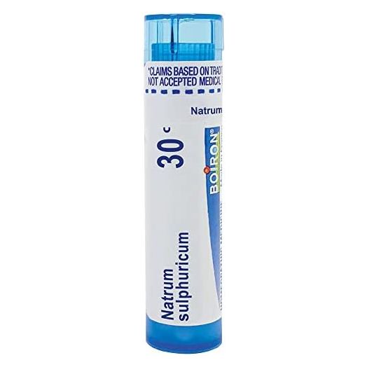 Boiron Natrum Sulphuricum 30C Homeopathic Medicine for Bronchial Irritation, 80 Pellets