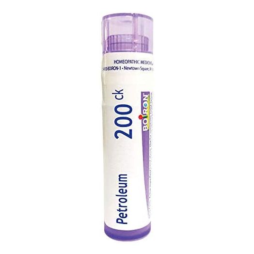 Boiron Petroleum 200Ck Homeopathic Medicine for Chapped Skin, 80 Pellets