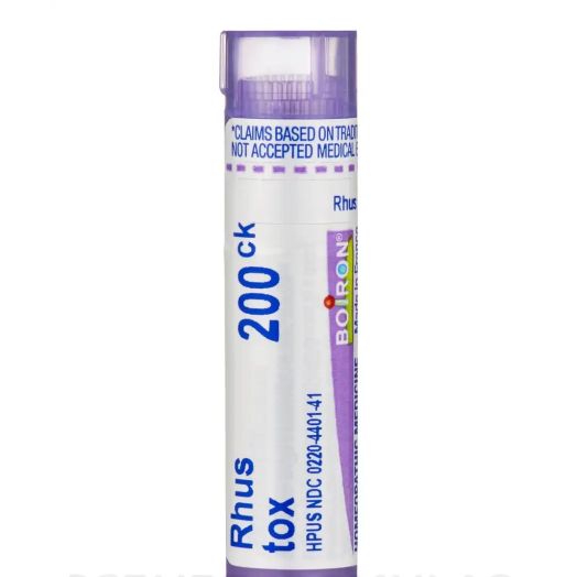 Boiron Rhus Toxicodendron 200ck Homeopathic Medicine for Joint Pain, 80 Count