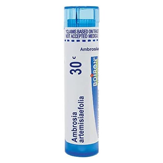 Boiron Ambrosia Artemisiaefolia, Blue, 30c, 80 Count
