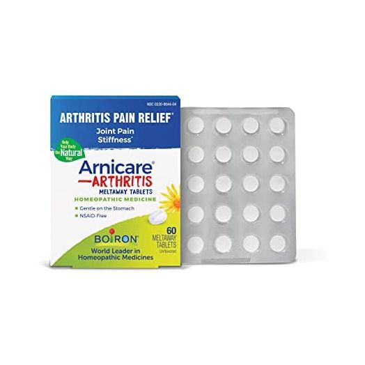 Boiron Arnicare Arthritis Tablets for Arthritis Pain Relief, Joint Soreness, and Rheumatic Pain - 60 Count