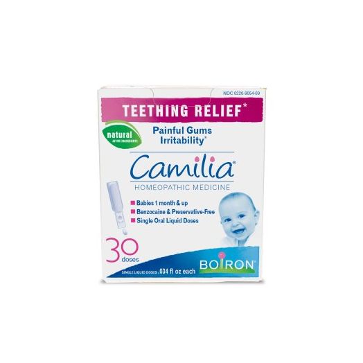 Camilia 30 Liquid Unit-Doses for Baby Teething Relief