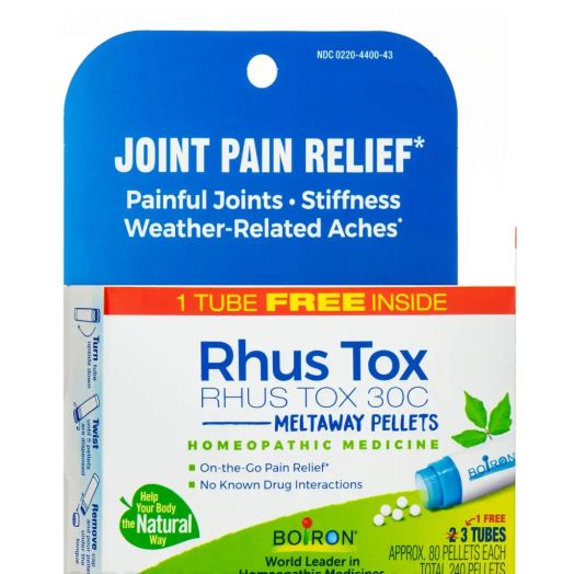 Boiron Rhus Tox 30C Homeopathic Medicine