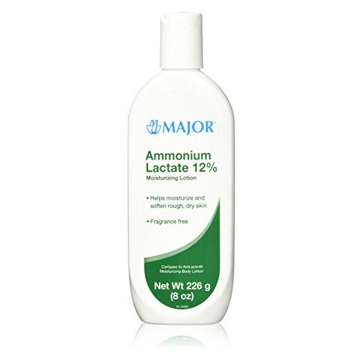 [2 PACK] AMMONIUM LACTATE 12% MOISTURIZING LOTION 226GM (8 OZ) EACH (PACK OF 2)COMPARE TO THE SAME ACTIVE INGREDIENTS FOUND IN AMLACTIN & SAVE!