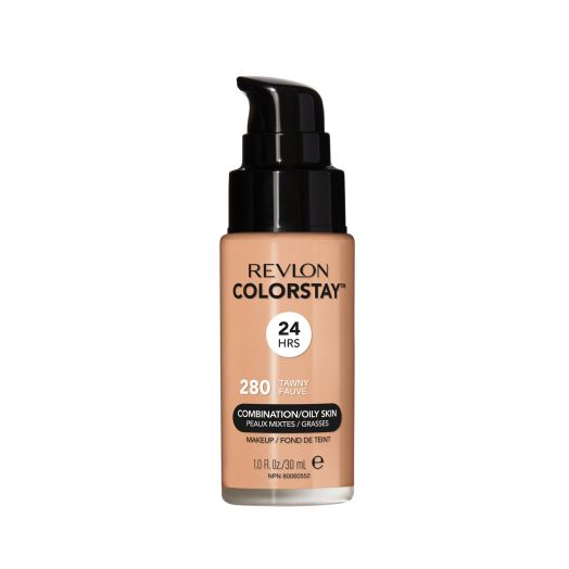 Revlon ColorStay Makeup for Combination/Oily Skin, 280 Tawny, 1 fl oz