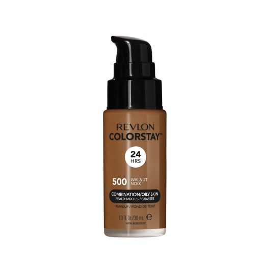 Revlon ColorStay Makeup for Combination/Oily Skin, 500 Walnut, 1 fl oz