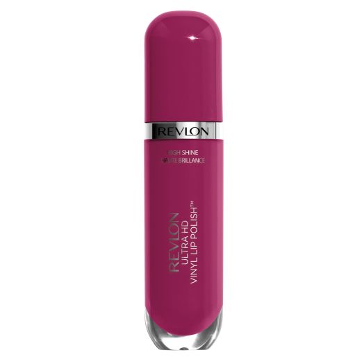 Revlon Ultra HD Vinyl Lip Polish, Liquid Lipstick with Aloe Leaf Extract and Vitamin E , 935 Berry Blissed, 0.16 oz