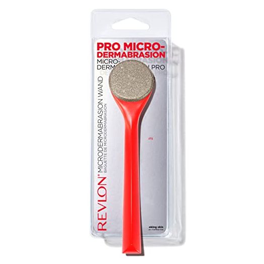 Microdermabrasion Wand by Revlon, Gently Exfoliate Skin with Real Diamond Grit, 1 Count