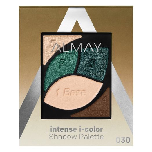 Almay Intense I-Color Enhancing Eyeshadow Palette, Longlasting Primer Enriched Eye Makeup with Antioxidant Vitamin E, Hypoallergenic and Cruelty Free - 030 Hazel Eyes
