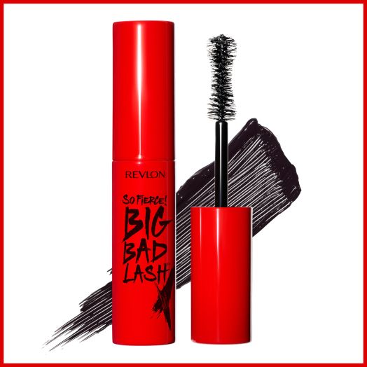 Revlon So Fierce Big Bad Lash Mascara, Volumizing Darkening Eyelash Tint with Double Sided Brush - 761 Black