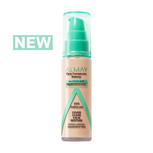 Almay Clear Complexion Foundation, 099 Porcelain, 1 fl oz.