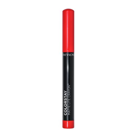 Revlon ColorStay Matte Lite Lip-Crayon, 009 Ruffled Feathers, 0.049 oz