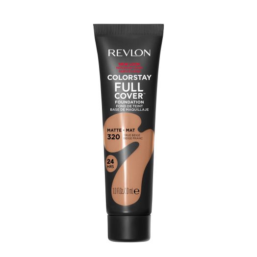 Revlon ColorStay Full Cover Foundation, 320 True Beige, 1.0 fl oz