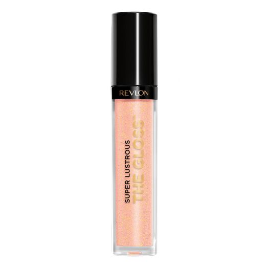 Revlon Super Lustrous Lip Gloss, High Impact Lipcolor with Moisturizing Creamy Formula, Infused with Agave, Moringa Oil, & Cupuacu Butter, 205 Snow Pink, 0.13 oz
