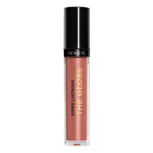 Revlon Super Lustrous Lip Gloss, High Impact Lipcolor with Moisturizing Creamy Formula, Infused with Agave, Moringa Oil, & Cupuacu Butter, Rosy Future, 0.13 oz
