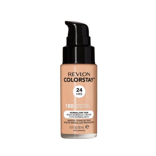 Revlon ColorStay Makeup for Normal/Dry Skin, 180 Sand Beige, 1 fl oz