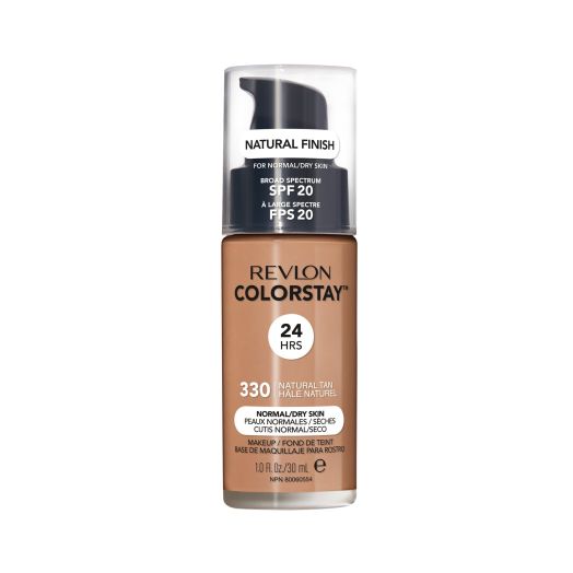 Revlon ColorStay Makeup for Normal/Dry Skin, 330 Natural Tan, 1 fl oz