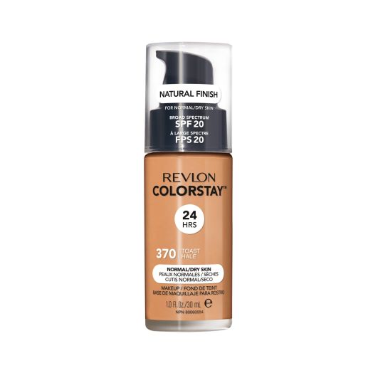 Revlon ColorStay Makeup for Normal/Dry Skin, 370 Toast, 1 fl oz