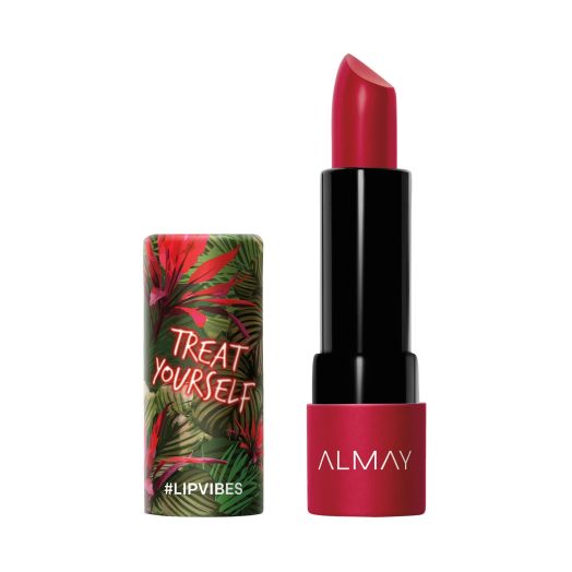 Almay Lip Vibes Lipstick, with Shea Butter and Vitamins E and C, Treat Yourself
