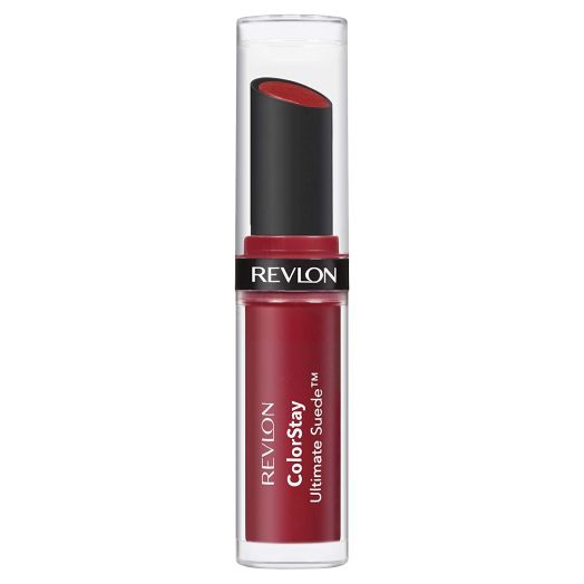 Revlon ColorStay Ultimate Suede Lipstick, Longwear Soft, Ultra-Hydrating High-Impact Lip Color, Formulated with Vitamin E, 002 Ingenue, 0.048 oz | RCUSL002