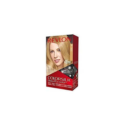 Revlon ColorSilk Hair Color [74] Medium Blonde 1 Each (Pack of 3)