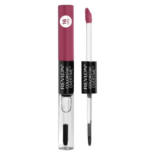 Revlon ColorStay Overtime Lipcolor, Long Wearing Liquid Lipstick, 005 Infinite Raspberry, 0.07 fl oz