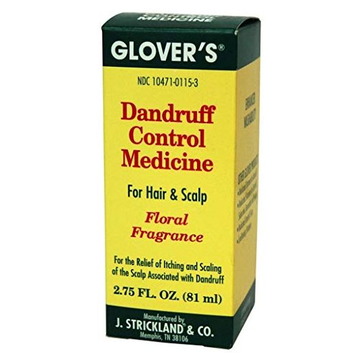 Glover's Dandruff Control Medicine Floral Fragrance, 2.75 Ounce