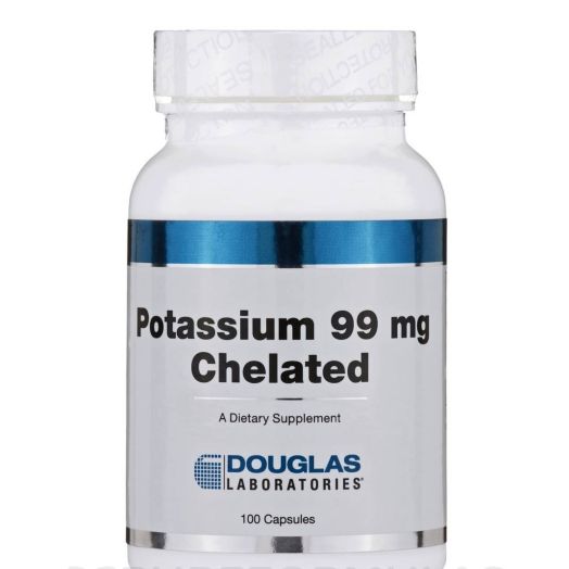 Douglas Laboratories Potassium 99 mg Chelated - 100 Capsules