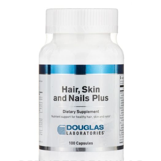 Douglas Laboratories Hair, Skin and Nails Plus - 100 Capsules