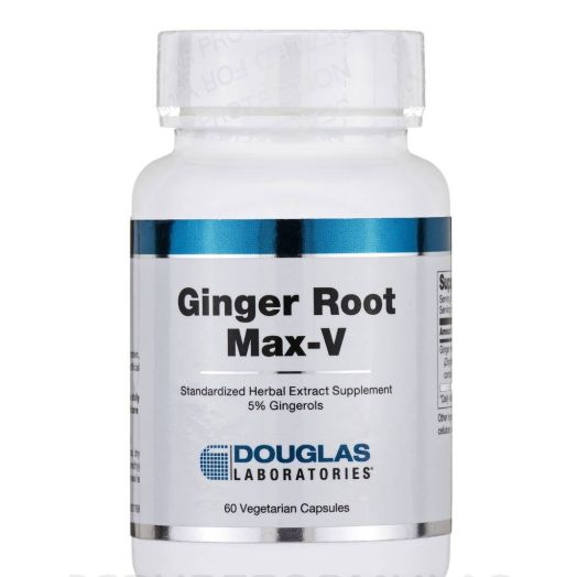 Douglas Laboratories Ginger Root Max-V - 60 Vegetarian Capsules
