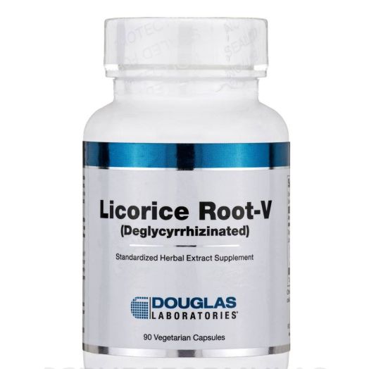 Douglas Laboratories Licorice Root-V (Deglycyrrhizinated) - 90 Vegetarian Capsules