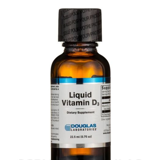 Douglas Laboratories Liquid Vitamin D-3 - 0.75 oz (22.5 ml)