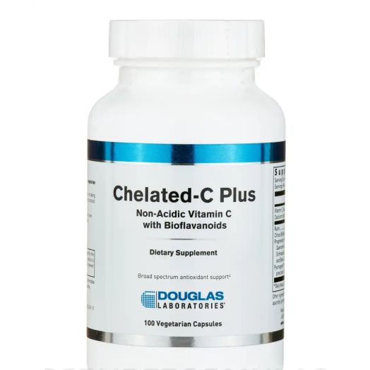 Douglas Laboratories Chelated-C Plus - 100 Vegetarian Capsules